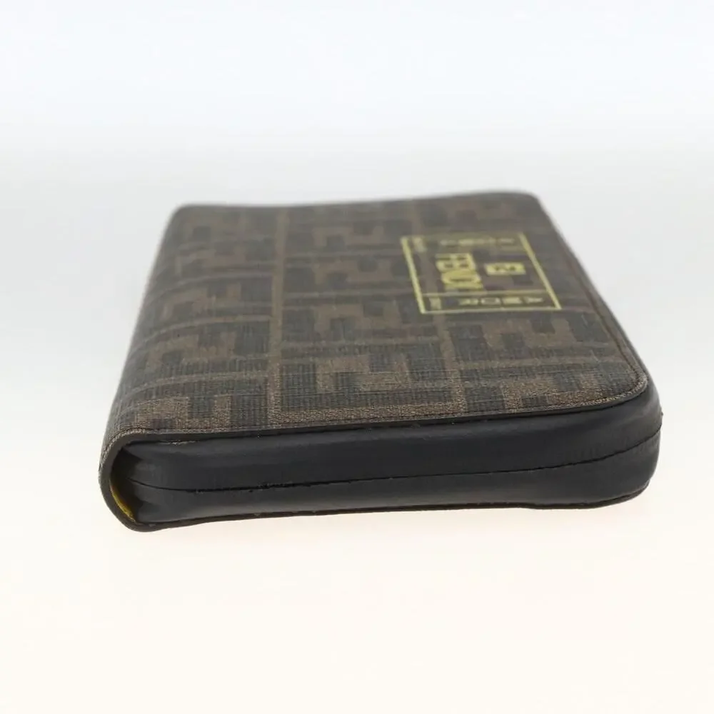 Fendi Zucca Long Wallet Black